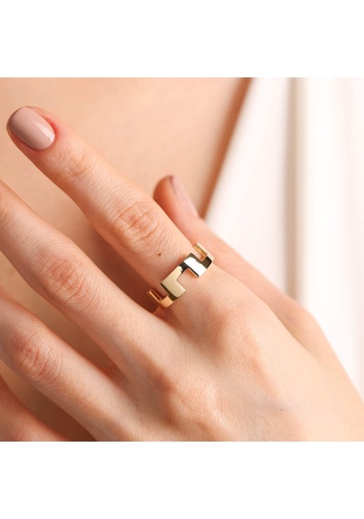 14K Altın Greek Yüzük Pave 529242035