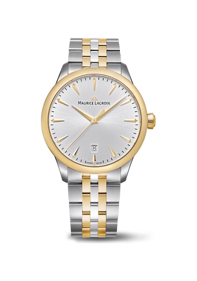 Maurice Lacroix 1975 39 Mm Quartz Saat 751007-pvy12-130-1 Gümüş