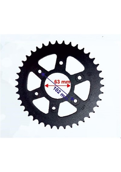Motospartan Arka Dişli Bajaj Dominar 400 Ktm Duke 390 40t - 520 İ