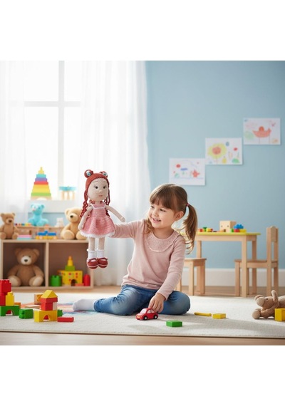 Amigurumi Oyuncak Bebek El Örgüsü Uyku Ve Oyun Arkadaşı Çok Renkli