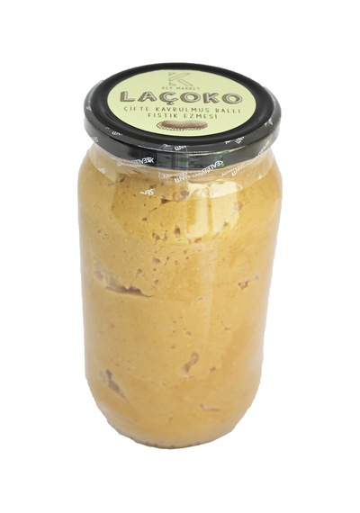 Laçoko Doğal Çifte Kavrulmuş Ballı Yer Fıstığı Ezmesi 4 x 1 KG