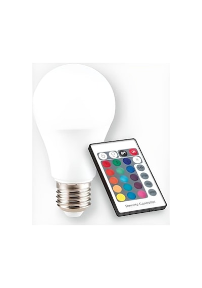 Genel Eylül Elk 9w Rgb Led Ampul Kumandalı, Ct-4058