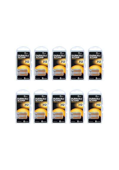 Duracell 312 Numara İşitme Cihazı Pili 6 x 10'lu