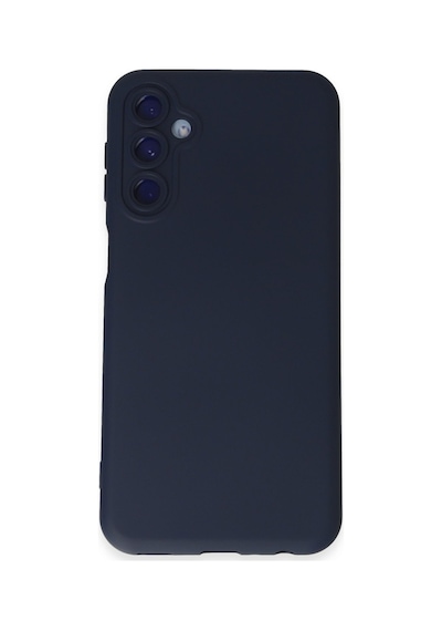 Samsung Galaxy Uyumlu M34 5g Kılıf Nano İçi Kadife Silikon - Lacivert Bz8683140642655