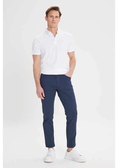 AC&Co / Altınyıldız Classics Erkek Lacı Slim Fit Dar Kesim 5 Cep Armürlü Esnek Pantolon Lacı AC&Co / Altınyıldız Classics Erkek Lacı Slim Fit Dar Kesim 5 Cep Armürlü Esnek Pantolon Lacı