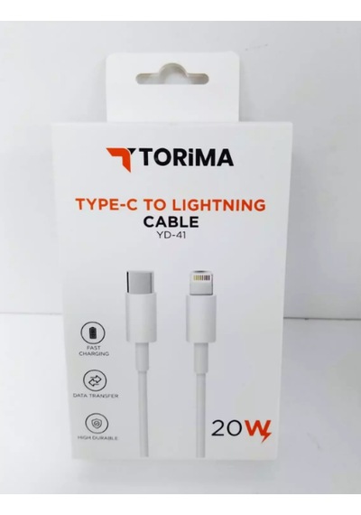 20w Typ-c To Lightning Kablo 1m Beyaz Yd41 1M
