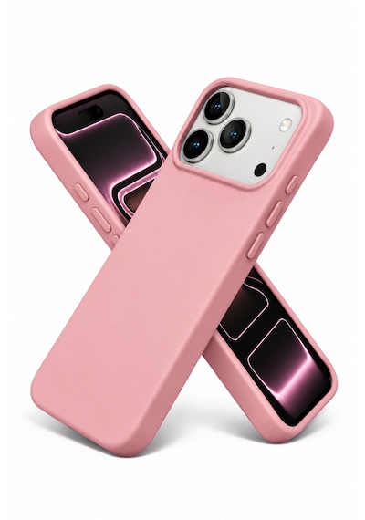 Apple Uyumlu İphone 17 Pro / 18 Pro Uyumlu Kılıf Renkli Lansman İçi Kadife Yumuşak Kamera Yükseltili Silikon Elegan Pembe Apple Uyumlu İphone 17 Pro / 18 Pro Uyumlu Kılıf Renkli Lansman İçi Kadife Yumuşak Kamera Yükseltili Silikon Elegan Pembe