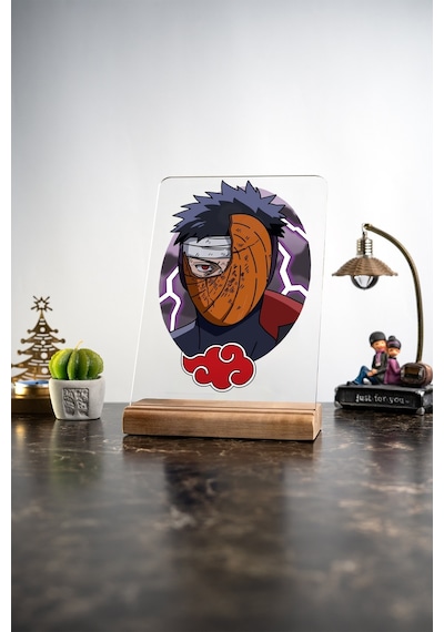 Ev Naruto Obito Uchiha, Eşya, Ürünler, Masa Dekoratif Ahşap Obje