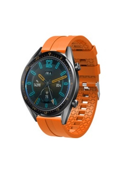 Huawei Watch Gt 3 46mm Krd-23 Silikon Kordon - Turuncu
