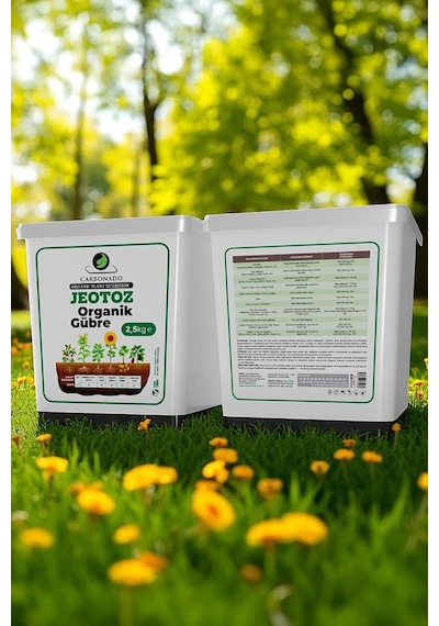 Jeotoz Organik Gübre 2,5 Kg Doğal Bitki Besini, Yüksek Verim Ve Zindeliklı Gelişim 0,250