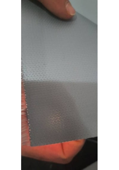 Silikon Kaplı Cam Elyaf Yanmaz Kumaş 430G+80G Silikon Silikon Kaplı Cam Elyaf Yanmaz Kumaş 430G+80G Silikon