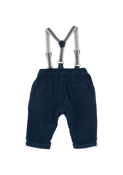 Chicco Erkek Bebek Askılı Uzun Pantolon 09101882000000 000088 - Lacivert