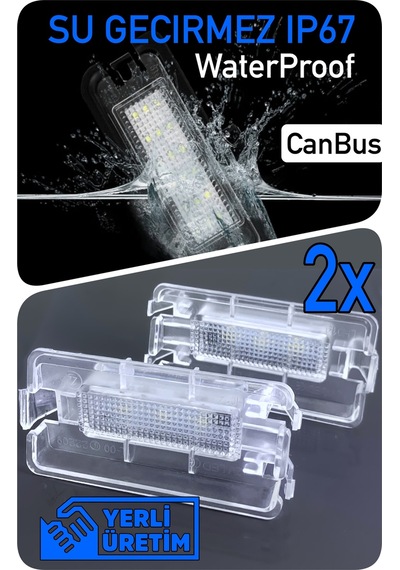 Seat Leon 1 2 1p 1m 1999-2012 Canbus Led Plaka Aydınlatma Ledi Lambası