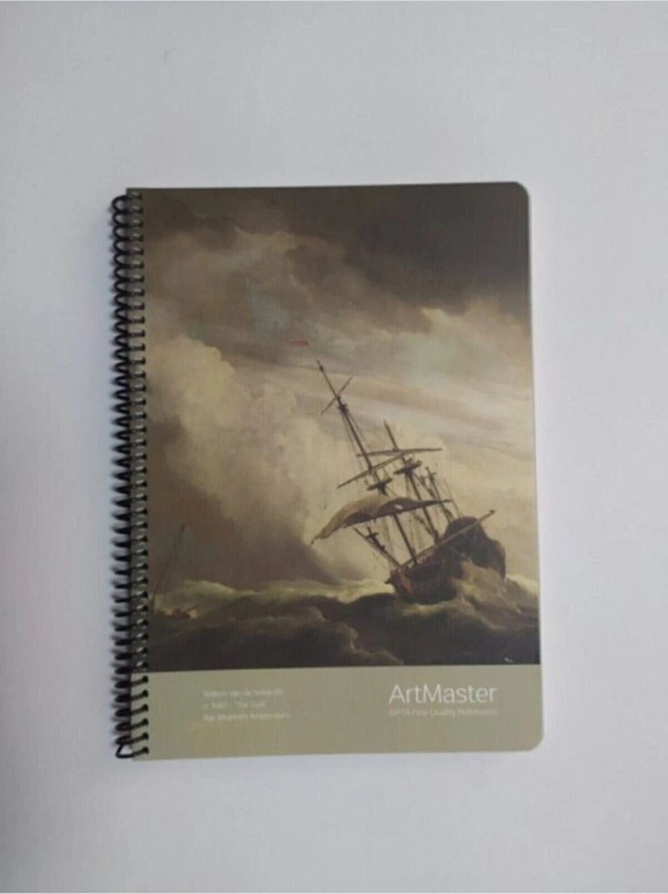 Art Master 100 Yaprak Çizgisiz Karton Kapak Orta Boy Defter Thegust