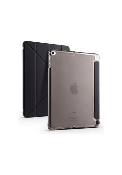 Apple Uyumlu iPad 9.7 2018 Kılıf Zore Tri Folding Smart With Pen Standlı (503995261)
