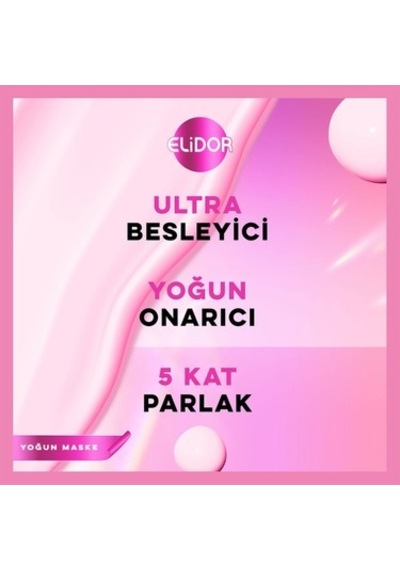 Ultra Işıltı Sağlayan Yoğun Onarıcı Saç Maskesi, 220ml