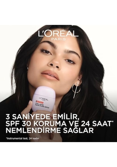 Skin Expert L Oreal Paris Revitalift Hyaluronik Asit İçeren Dolgunlaştırıcı Hafif Yapılı Krem Spf30