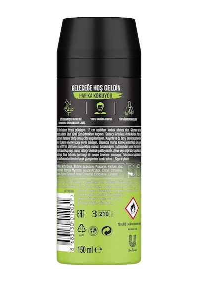 Axe Epic Fresh Erkek Deodorant ve Vücut Spreyi 3 x 150 ML