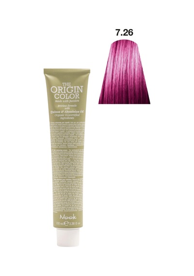 Nook Origin Color Profesyonel Vegan Saç Boyası 100 ML Viyole Kızıl