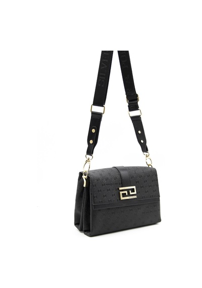 Silver & Polo Çapraz Çanta Kadın Silver&polo 1009-39556 Çapraz Bayan Çantası M46 Siyah-mat Siyah Null Siyah