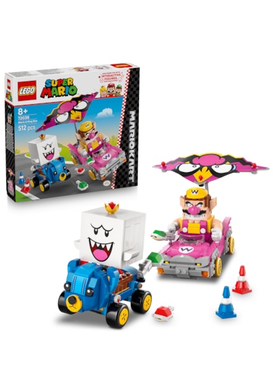 LEGO® Super Mario™: Mario Kart™ – Wario ve King Boo 72038 - 8 Yaş ve Üzeri Çocuklar için Yaratıcı Oyuncak Yapım Seti (512 Parça)