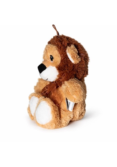 25cm Papyonlu Aslan Pelüş Sarı