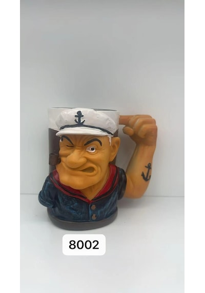 Temel Reis Çelik Kupa Kod 8002 Çok Renkli