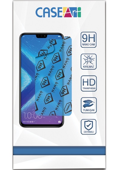 Huawei Honor 8X ile Uyumlu Nano Ekran Koruyucu Kırılmaz Esnek Cam
