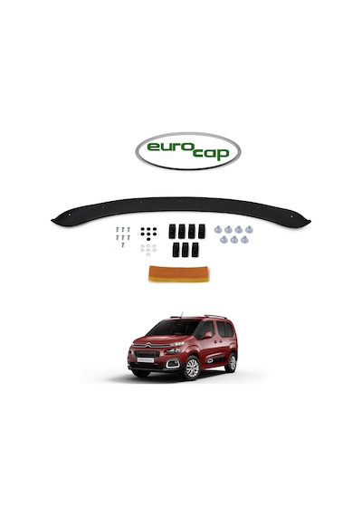 Eurocap Citroen Berlingo Ön Kaput Koruma Rüzgarlık 3Mm Abs 2019-›