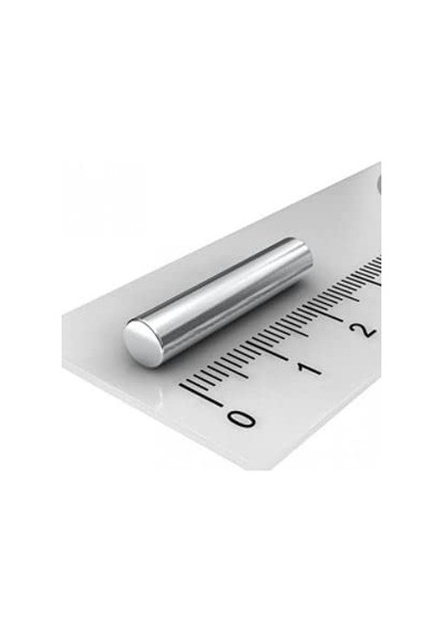 Hdg 10adet D5x25mm Silindir Neodyum Mıknatıs - Çok Güçlü Mıknatıs
