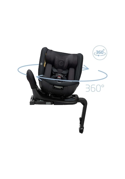 Maxi-cosi Maxi-cosi Spinel 360 S I-size Dönebilen Yatabilen Isofix'li 0-36 Kg Oto Koltuğu Authentic Black
