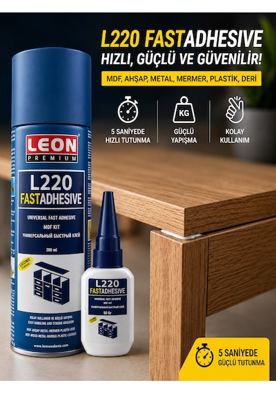 Ultra Çok Güçlü Ve Hızlı Japon Yapıştırıcı 200 Ml+ 50 Gr 200 Ml 50 Gr