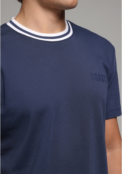 Colin's Colins Regular Fit Yuvarlak Yaka Düz Erkek Lacivert Kısa Kol Tişört Cl1080602 Q1.v2 Nav