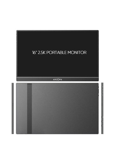 Arzopa Z1rc 16 İnç 60hz 2.5k Qhd+ Ips Type-c Taşınabilir Monitör