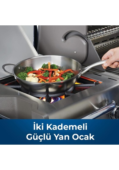 Napoleon Prestige Pro 825 Rsbi Gazlı Mangal Gri