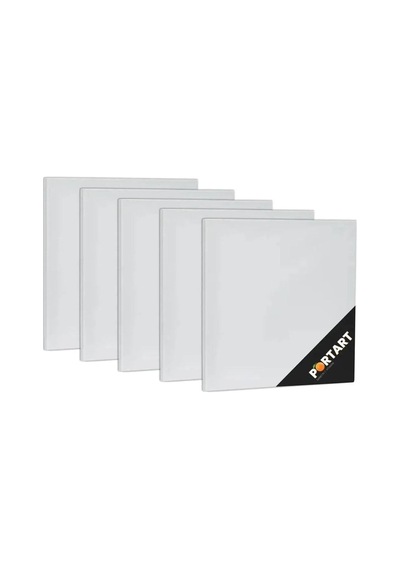 Lona Sanat Tuval%100 Pamuk 25x25 Cm 5'li Paket Diğer
