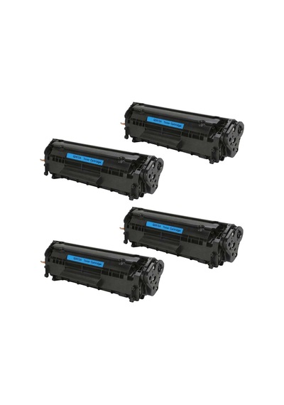 Hp 1010 1018 1020 Q2612a Uyumlu Toner 4'lü Paket