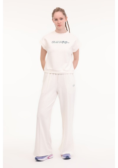 Lotto W-urana Track Pant 5fx Ekru Kadın Eşofman Altı Bej