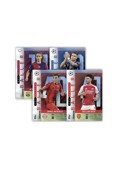 Match Attax Extra - Metal Kutulu Futbolcu Kartı Mega Tin 1 Box Office Ballers
