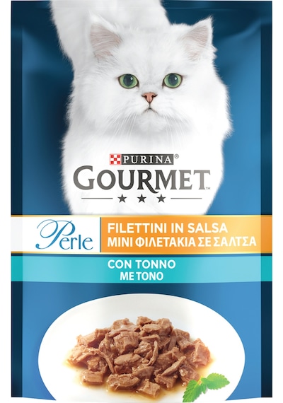 Purina Gourmet Perle Izgara Ton Balıklı Pouch Yetişkin Kedi Yaş Maması 85 G
