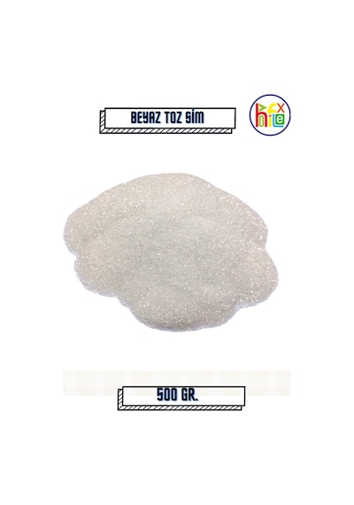 Toz Sim Beyaz Lazer Renk 500 Gr