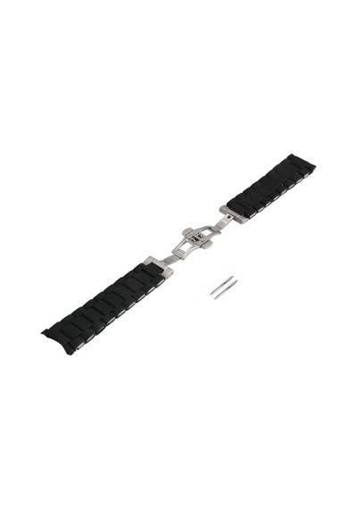 Emporio Armani Ar5868 Siyah Silikon Kaplama Saat Kordonu