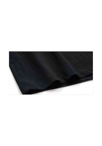 Qivi 10 Animal Çita Baskılı Unisex Çocuk Siyah Tshirt