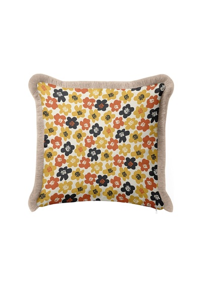 Retro Çiçek Papatya Saçaklı Yastık Kılıfı - Nostaljik Floral Hardal Vizon Püsküllü Kırlent Kılıfı Kadim Esinti Lime Retro Çiçek Papatya Saçaklı Yastık Kılıfı - Nostaljik Floral Hardal Vizon Püsküllü Kırlent Kılıfı Kadim Esinti Lime