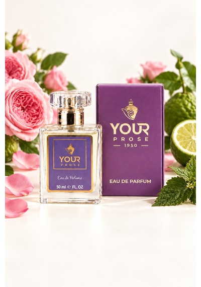 Your Prose K128 Gül, Müge Ve Paçuli Notalı Yeşil Çiçeksi Kadın Parfümü Edp 50 Ml - 8690352000012yp128