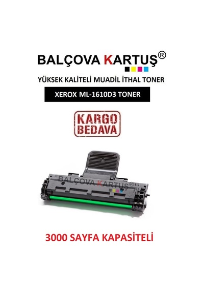 Xerox Phaser-3122 Yazıcı Için 3000 Sayfa Ml-1610D3 Uyumlu Toner