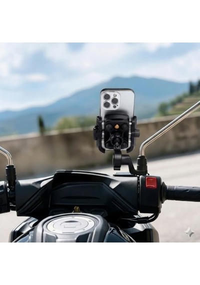 Titreşim Engelleyici Motosiklet Telefon Tutucu Ch-110