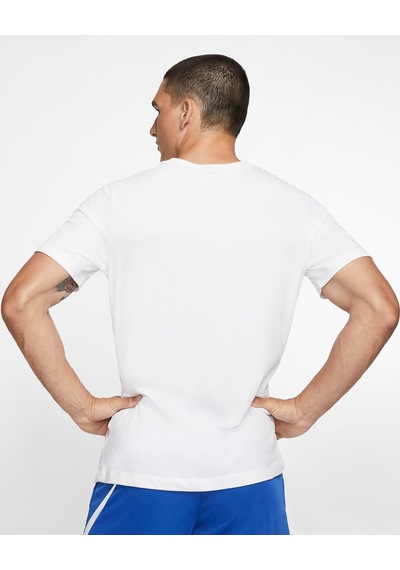 Nike Nıke Dri-fıt Erkek Tişört-7191 BEYAZ Beyaz