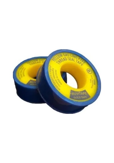 Ruvıtape Doğalgaz Sarı Teflon Bant 10'Lu (545272944)