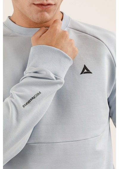 Airlife Saturn Ur7 Pro I Sıfır Yaka Erkek Sweatshirt Mavi